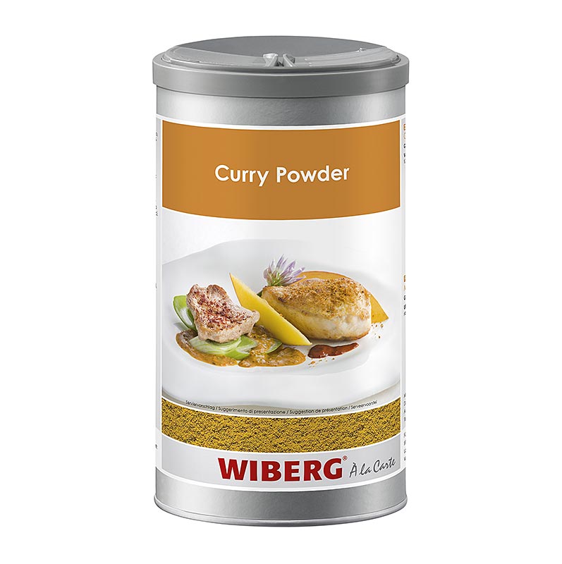 Curry em po Wiberg, mistura de especiarias - 560g - Aroma seguro