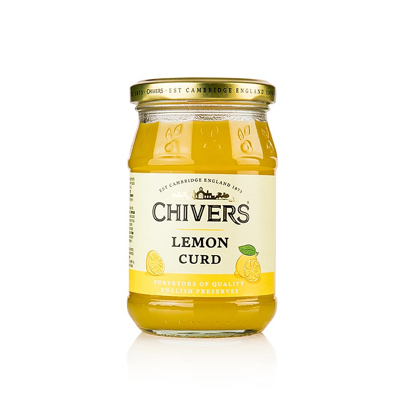 Lemon curd, graslok - 320 g - Glas