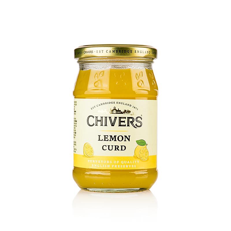 Lemon curd, gressloek - 320 g - Glass