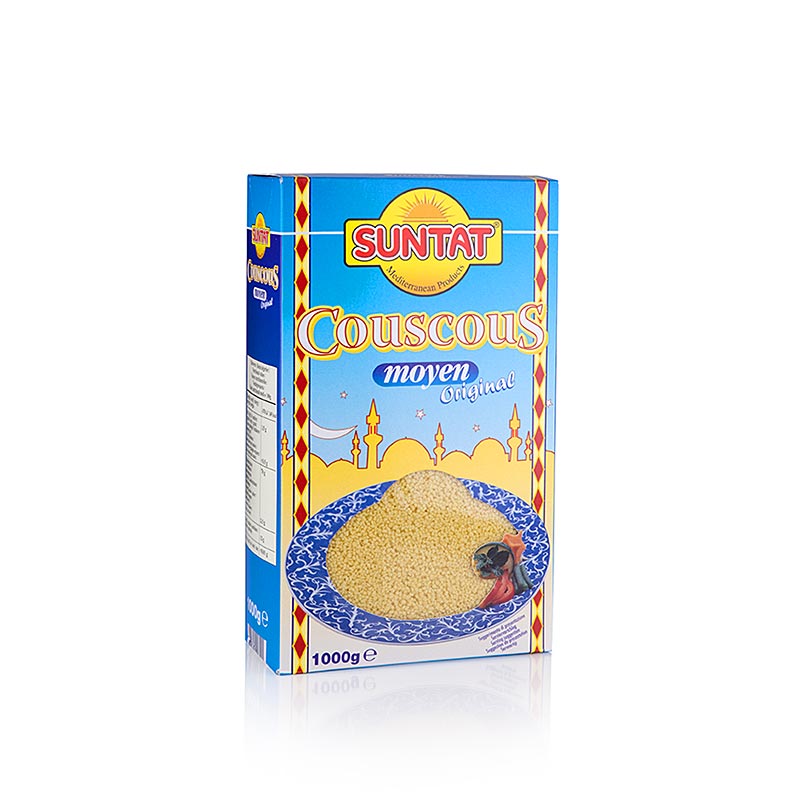Cous-Cous, medium, Quick - 5 minuters forberedelsetid - 1 kg - packa