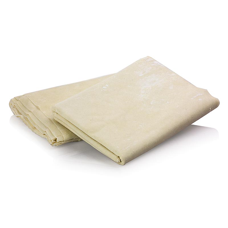 Massa strudel, pronta, folha 40 x 40 cm, Toni Kaiser - 800g, 16 folhas - pacote