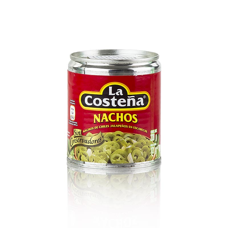 Chili Schoten - Jalapenos, geschnitten (La Costena) - 199 g - Dose