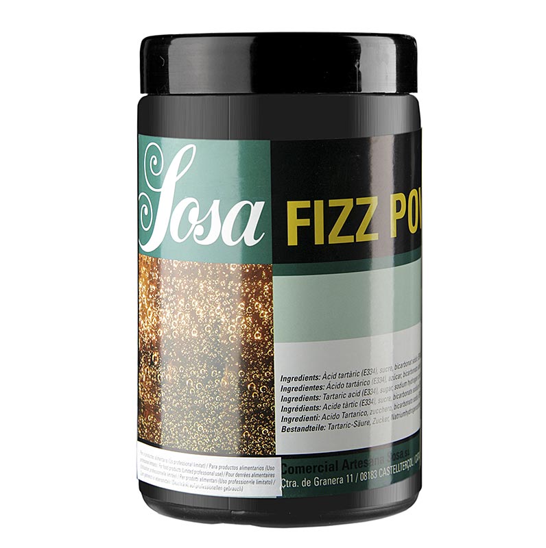 Fizz Powder (brusepulver), Sosa - 700 g - kan