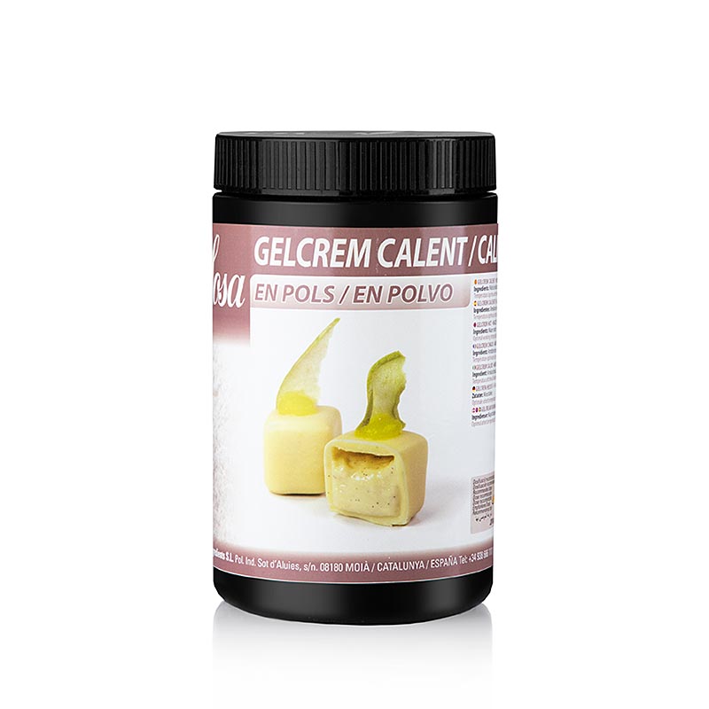 GelCrema, sakeutusaine (TK-kestava), kuumaan kayttoon, Sosa - 500g - Pe voi