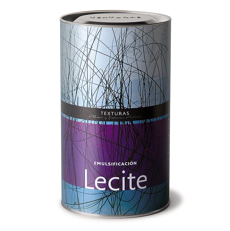 Lecite (lecitina) - Texturas Ferran Adria, E 322, lattina da 300 g - 300 grammi - Potere