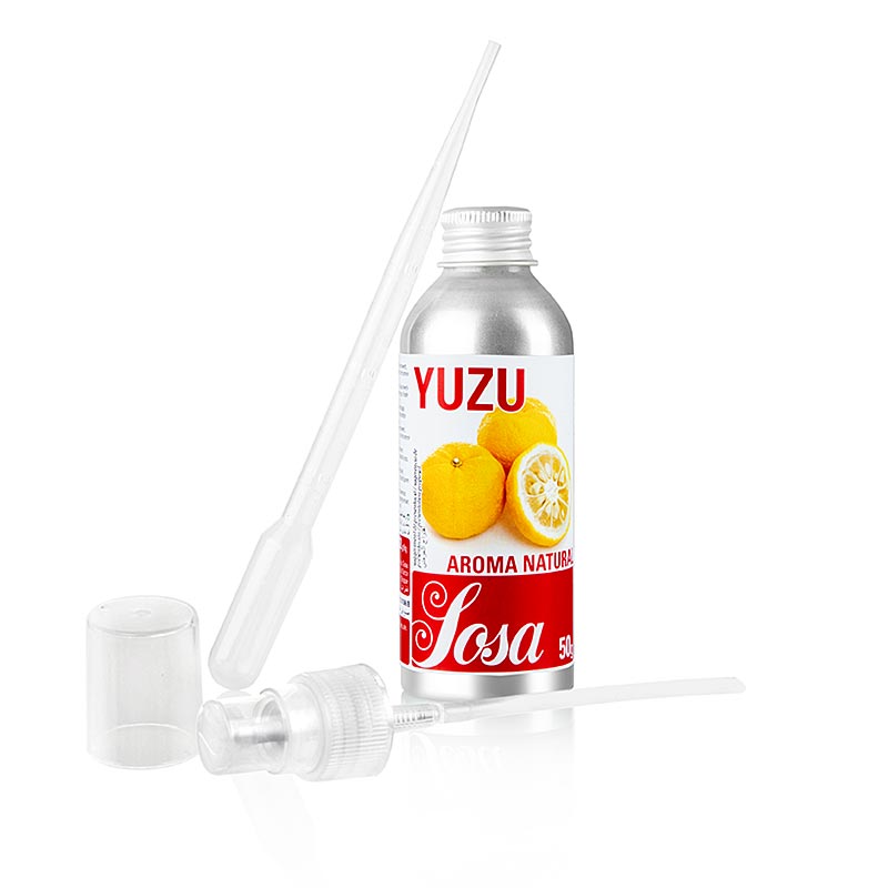 Aromi Natural Yuzu, nestemainen, Sosa - 50g - Pullo