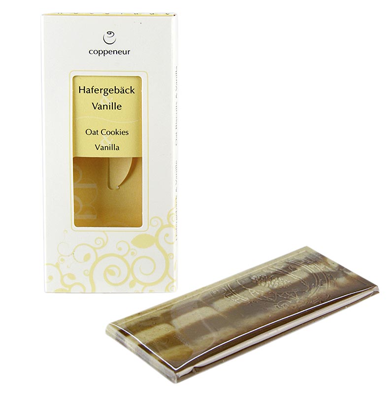 Coppeneur Cuvee-Schokolade, Hafergebäck & Vanille - 25 g - Papier Coppeneur Cuvee-Schokolade, Hafergebäck & Vanille - 25 g - Papier