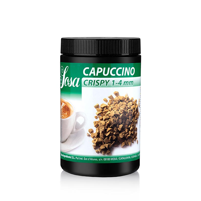 Sosa Crispy - Cappuccino, liofilitzat (38525) - 250 g - Pe pot