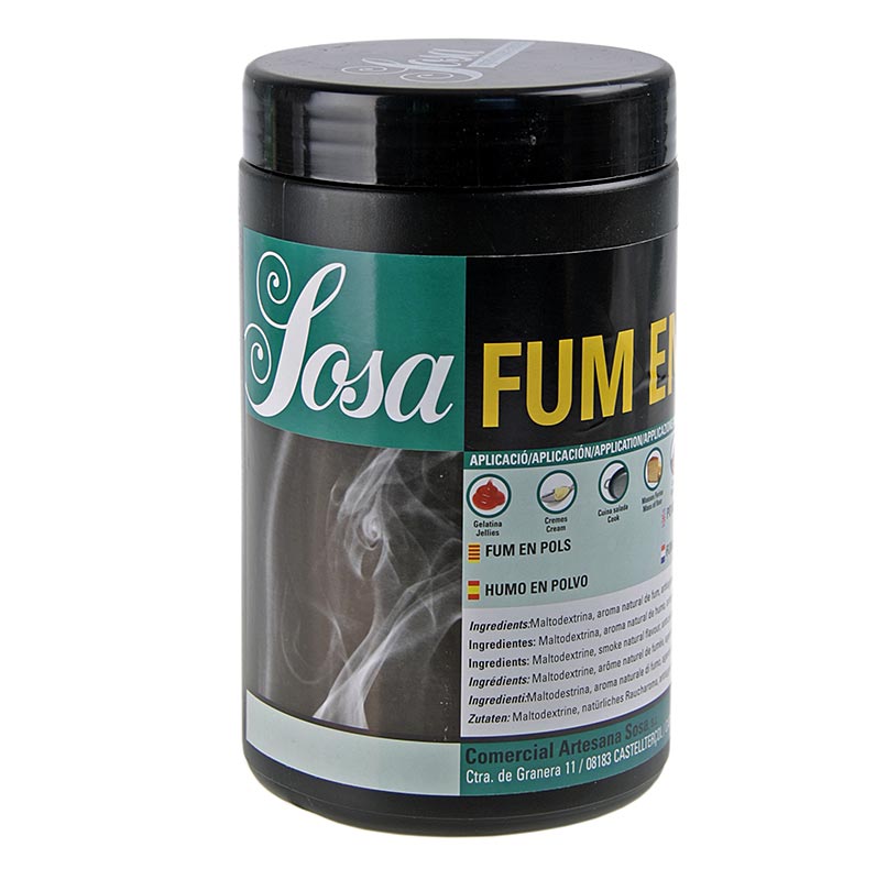 Sosa en pols - sabor a fum (39006) - 500 g - Pe pot