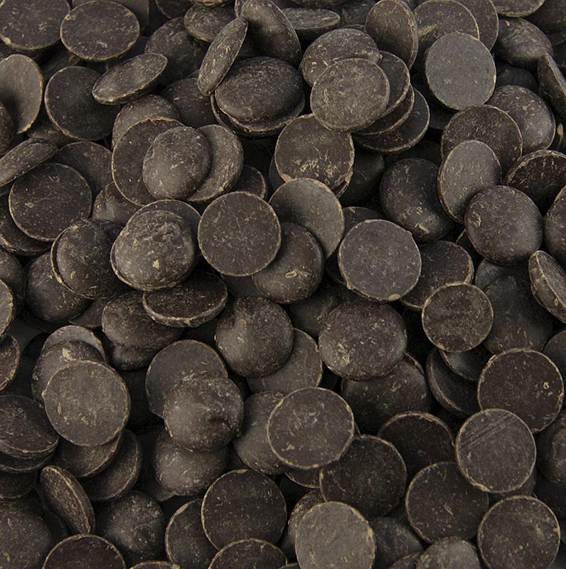 Origine Venezuela, dunkle Schokolade, Callets, 72% Kakao - 1 kg - Schachtel