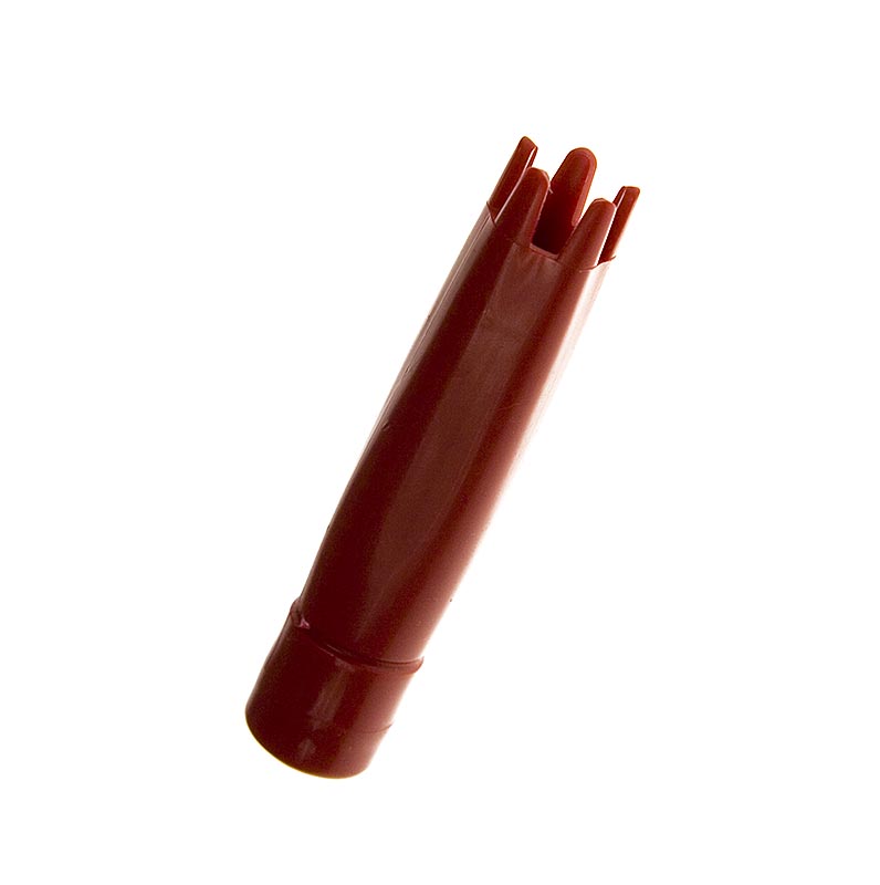 Parafuso enfeite estrela, plastico vermelho, Gourmet Whip - 1 pedaco - Solto