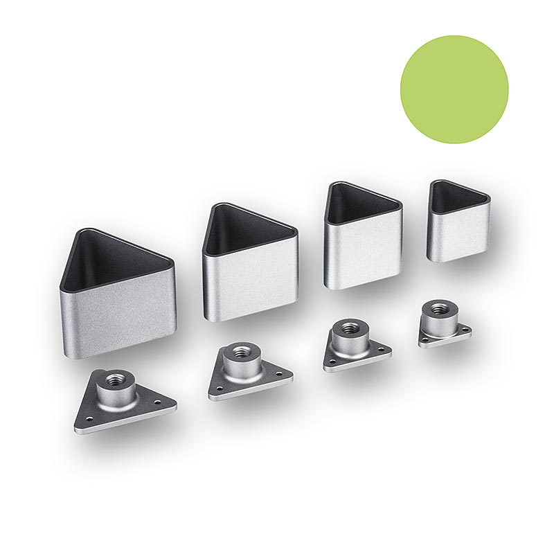 Set de servir Weller, versio gastro, rodo, triangular, oval, quadrat - 33 peces - Caixa