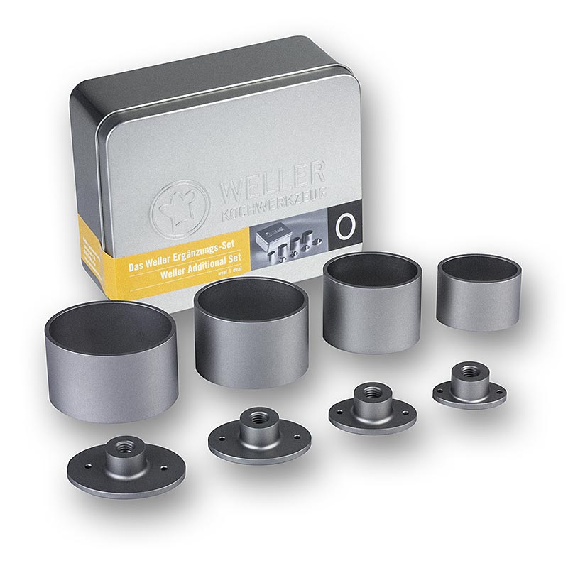 Conjunto de extensao de aparador Weller, oval - 8 pecas - caixa Conjunto de extensao de aparador Weller, oval - 8 pecas - caixa