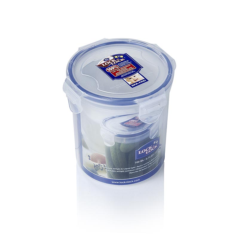 Kutia e fresket Lock and Lock, 700 ml, e rrumbullaket 101 x 118 mm - 1 cope - Te lirshme Kutia e fresket Lock and Lock, 700 ml, e rrumbullaket 101 x 118 mm - 1 cope - Te lirshme