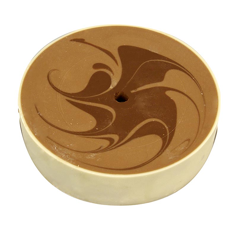Choco Rolles - Gianduja / Mandel, marmoriert - 500 g - Pe-schale Choco Rolles - Gianduja / Mandel, marmoriert - 500 g - Pe-schale