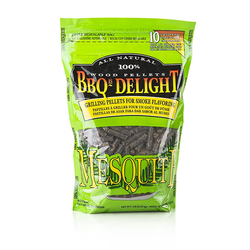 Grill BBQ - rokpellets gjorda av mesquitra - 450 g - vaska