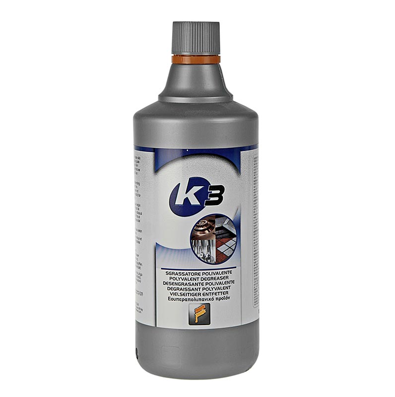K3 - sgrassante concentrato, conforme HACCP, Herold - 1 litro - bottiglia in PE