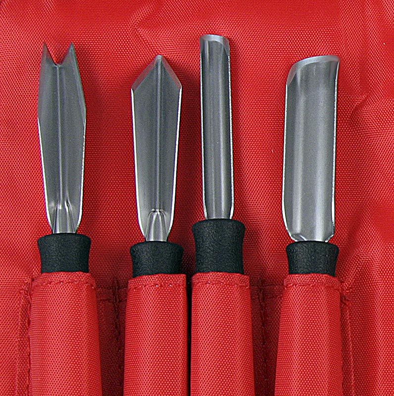 Conjunto de facas de trinchar Profissional de 8 pecas, aco inoxidavel, da Triangel - definir - Cartao