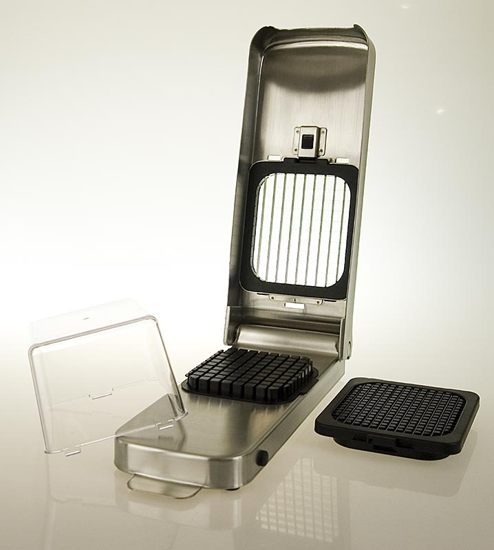 Tallador de verdures i cebes de cocodril, d`acer inoxidable - 1 peca - Cartro