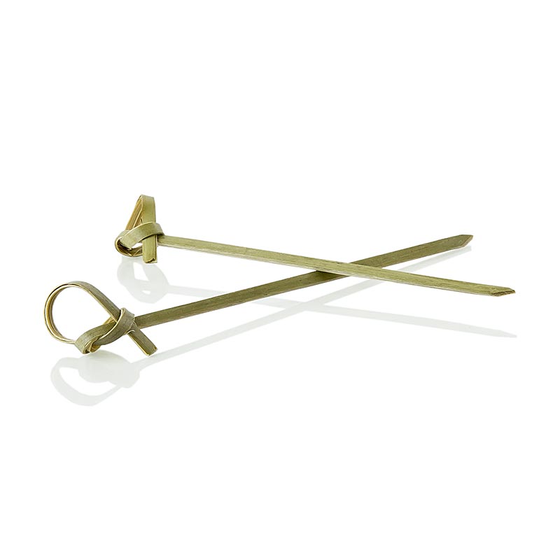 Espetos de bambu, com pontas com nos, 8 - 10 cm - 50 pecas - bolsa Espetos de bambu, com pontas com nos, 8 - 10 cm - 50 pecas - bolsa