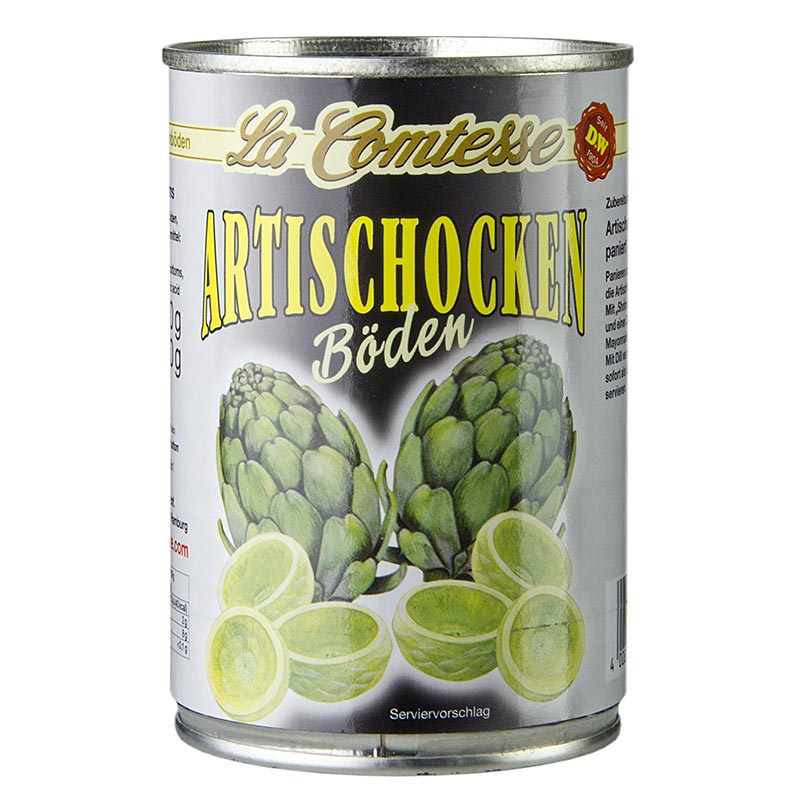 Artischockenböden, 8-12 Böden, Ø ca. 5cm - 400 g - Dose