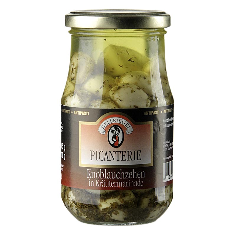 Knoblauch in Kräutermarinade - 345 g - Glas Knoblauch in Kräutermarinade - 345 g - Glas