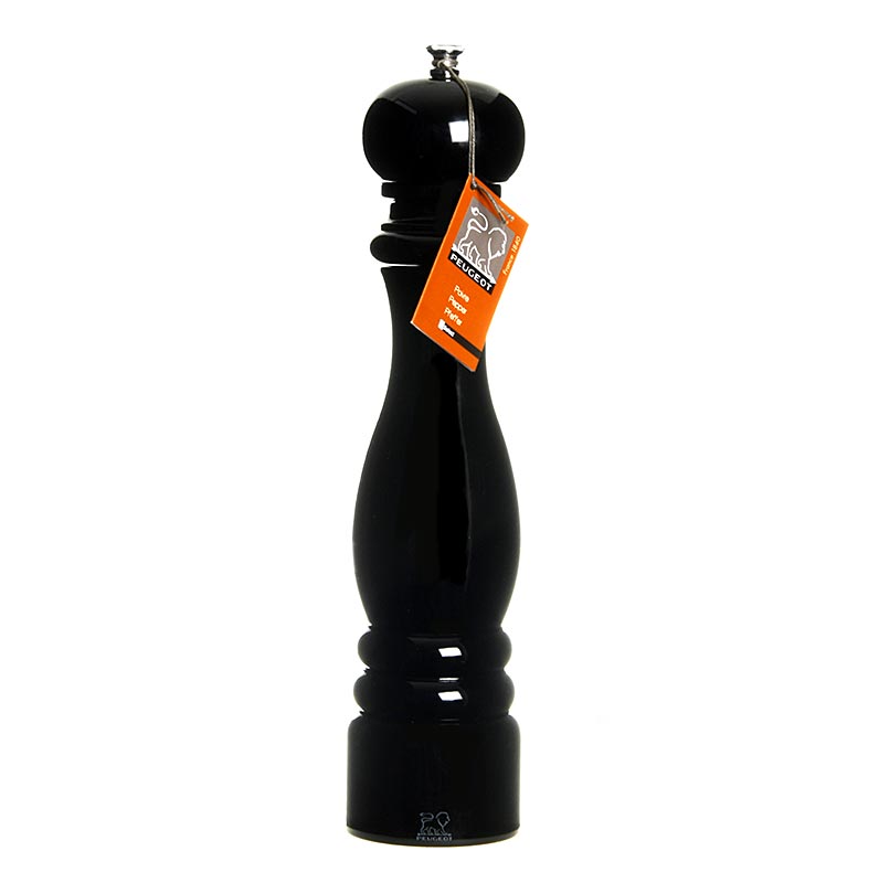 Moli de pebre Peugeot PARIS USELECT, 30cm d`alcada, regulable, faig negre - 1 peca - Solta