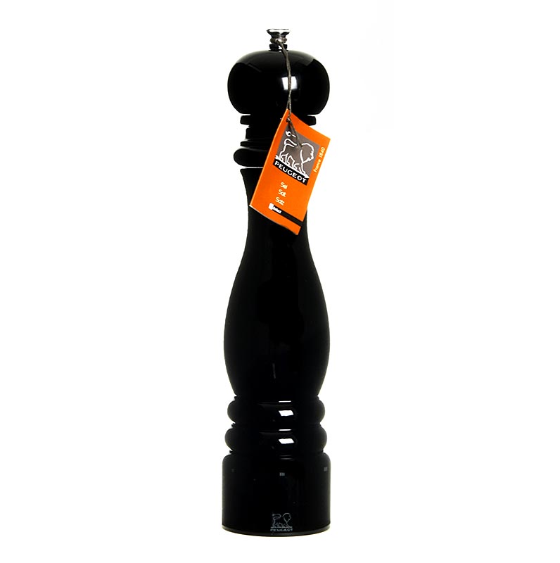 Moli de sal Peugeot PARIS USELECT, 30cm d`alcada, regulable, faig negre - 1 peca - Solta