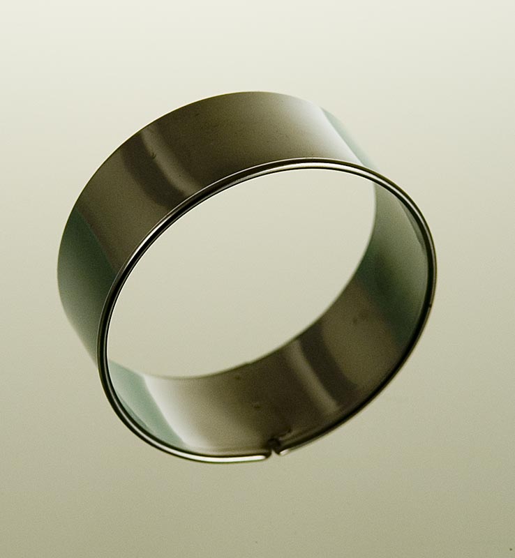 Ringkutter i rustfritt stal, glatt, OE 6 cm, 2,5 cm hoey, 0,3 mm tykk - 1 stk - Loes Ringkutter i rustfritt stal, glatt, OE 6 cm, 2,5 cm hoey, 0,3 mm tykk - 1 stk - Loes