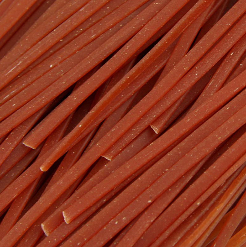 Morelli 1860 linguine, punaista chilia ja vehnanalkiota - 250 g - laukku