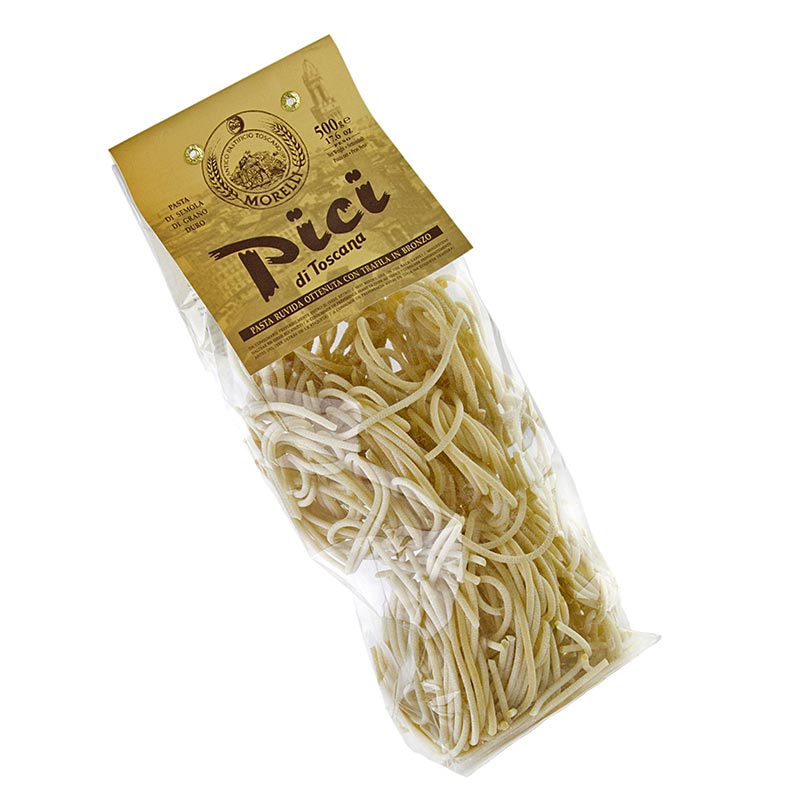 Morelli 1860 Spaghetti Pici, di Toscana, em ninhos - 500g - bolsa