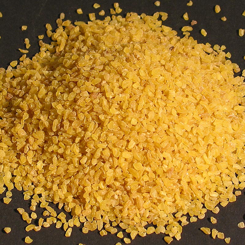 Bulgur, hell - geschälte & gedämpfte Weizengrütze, fein - 1 kg - Beutel