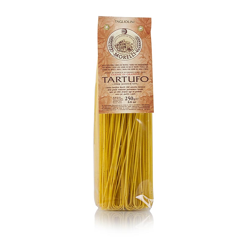 Morelli 1860 Tagliolini, kesatryffeleilla ja vehnanalkiolla - 250 g - laukku