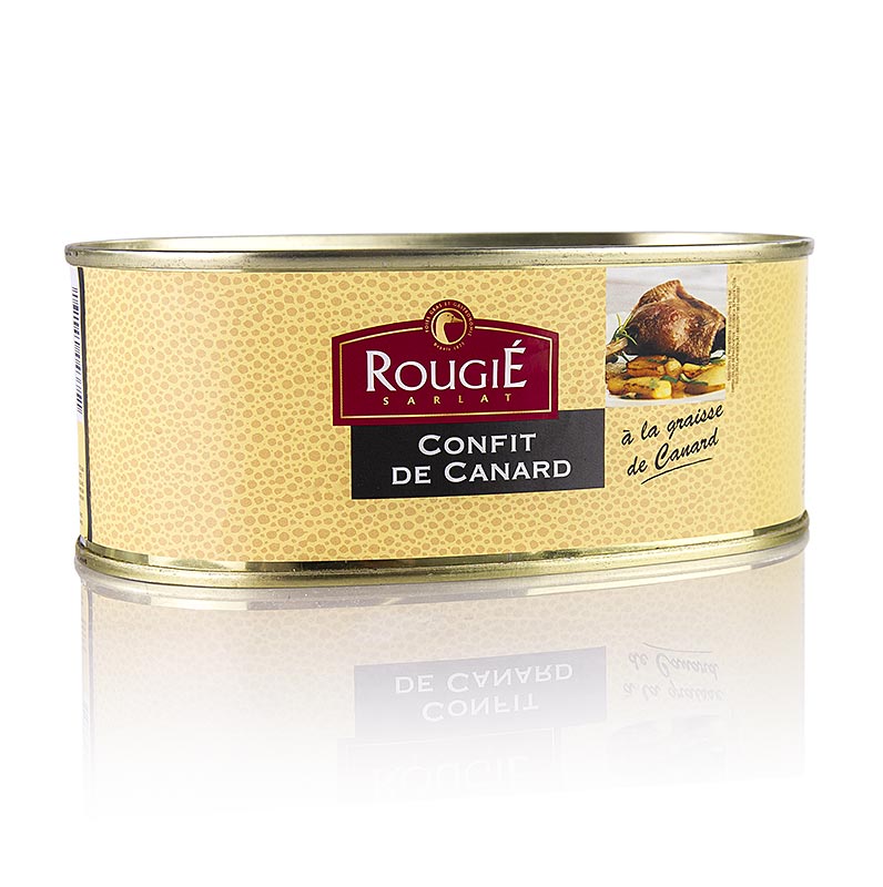 Entenkeulen Confit, 2 Keulen, Rougie - 575 g - Dose Entenkeulen Confit, 2 Keulen, Rougie - 575 g - Dose