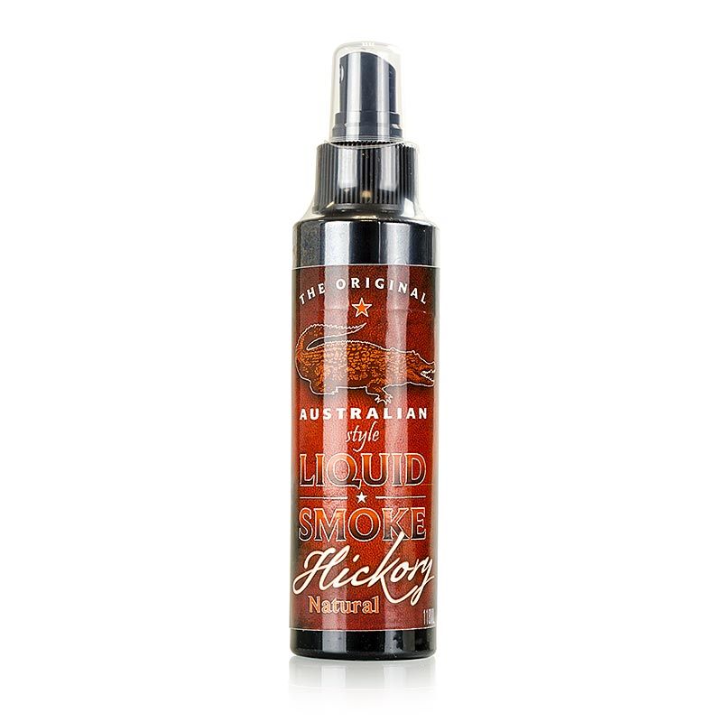 Australian Liquid Smoke Hickory luonnollinen, nestemainen savusuihke, The Original - 118 ml - Pullo Australian Liquid Smoke Hickory luonnollinen, nestemainen savusuihke, The Original - 118 ml - Pullo