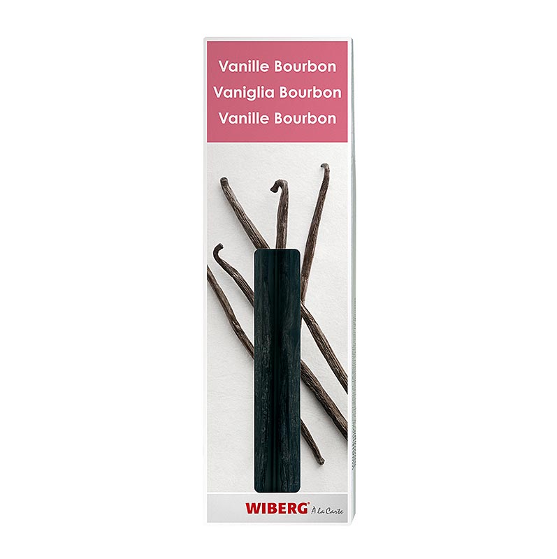 Bourbon de baunilha Wiberg, vagens - 65g, 24 pecas - caixa