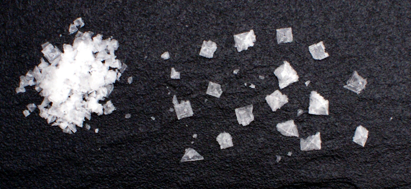 Fiocchi di sale marino Maldon, sale marino proveniente dall`Inghilterra - 1,4 kg - Secchio Pe