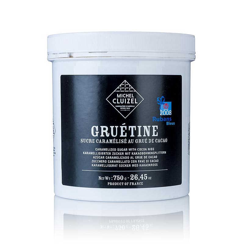 Gruetine - Caramelized Cocoa Grue (kakaosmulor), Michel Cluizel - 750 g - Pe hink