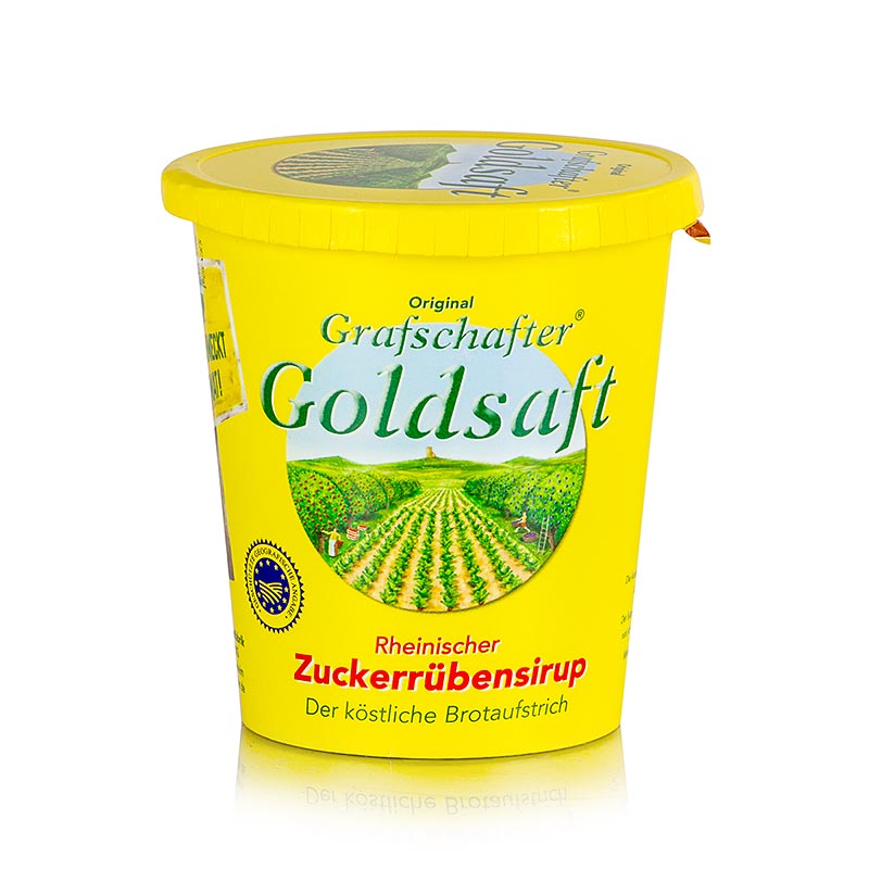 Xarop de remolatxa sucrera - herba de remolatxa sucrera, Grafschafter Goldsaft, IGP - 450 g - Tassa