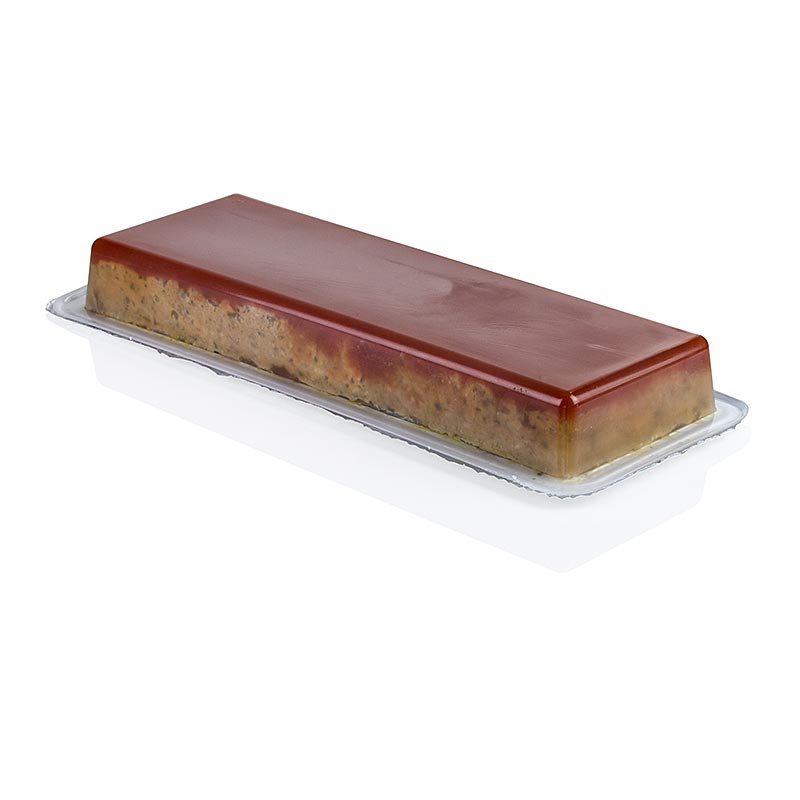 Terrine von Entenfleisch, mit glasierten Tomaten und Pesto, Rougie - 400 g - Pe-schale Terrine von Entenfleisch, mit glasierten Tomaten und Pesto, Rougie - 400 g - Pe-schale