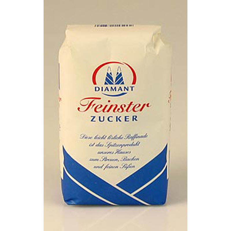 Raffinerat socker, fint - 10 kg, 10 x 1 kg - Papper