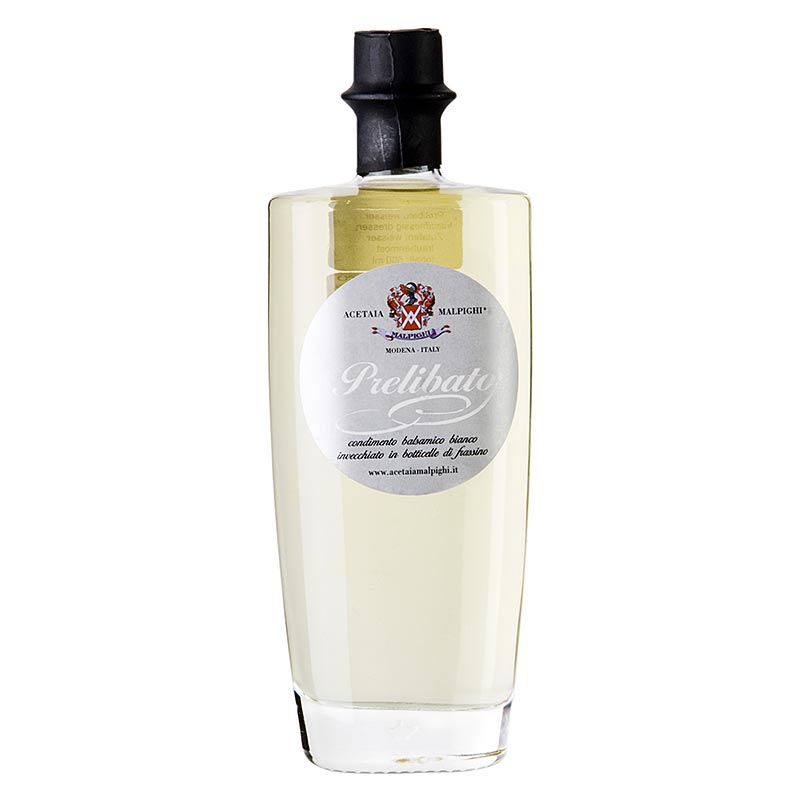 Prelibato, Balsamico Bianco Condiment, 5 Jahre, Eschenholzfass, Malpighi - 500 ml - Flasche