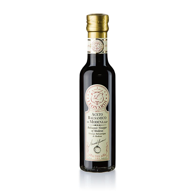 Leonardi - Aceto Balsamico di Modena IGP Classico, 2 anni (C0105) - 250 ml - Bottiglia