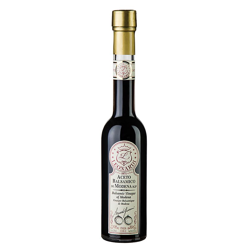 Leonardi Aceto Balsamico di Modena IGP, 5 anni C0110 - 250 ml - Bottiglia