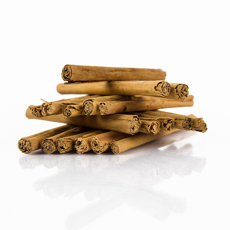 Batang kayu manis, kecil, 8-10 cm, kayu manis Ceylon, Sri Lanka - 1kg - tas