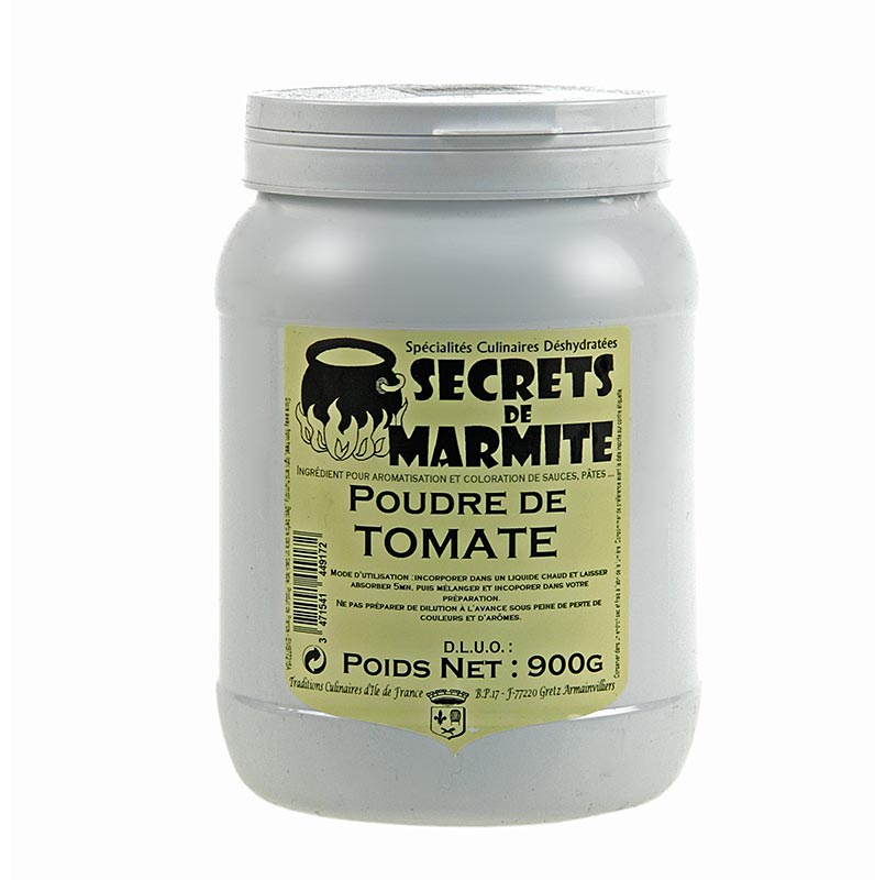 Tomatmikropulver, for farging og smakstilsetning, Secrets de Marmite / Soripa - 900 g - Pe kan