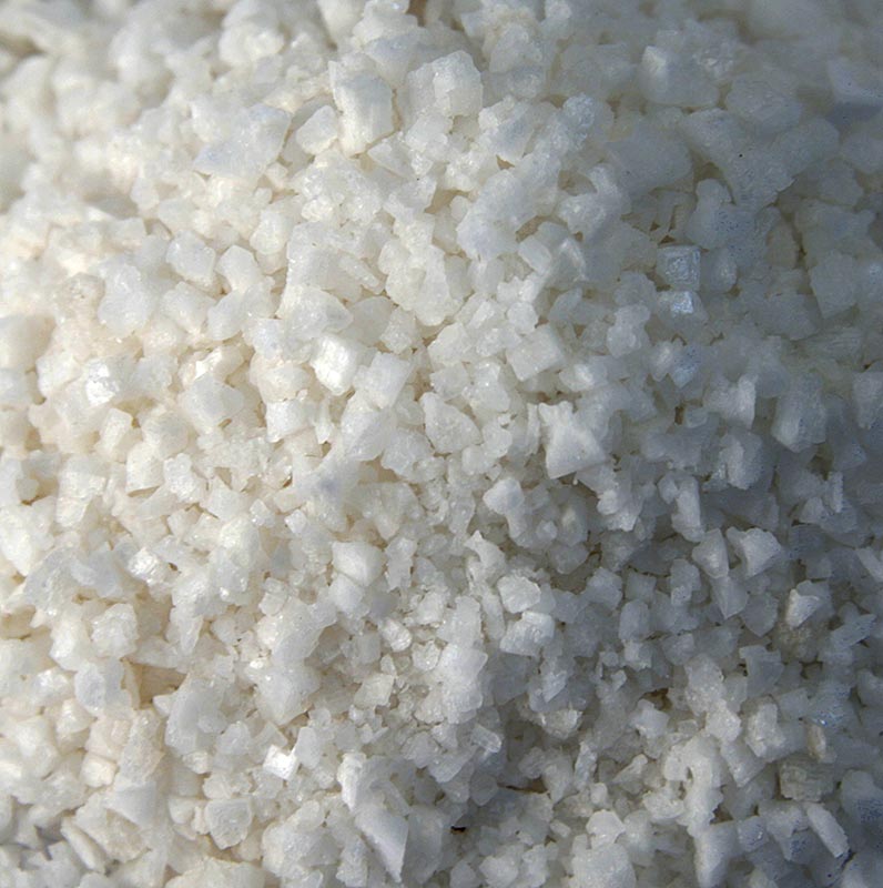 Luisenhaller Tiefensalz - saltmoelle salt, grovt, i en nostalgisk linpose - 300 g - stoffpose