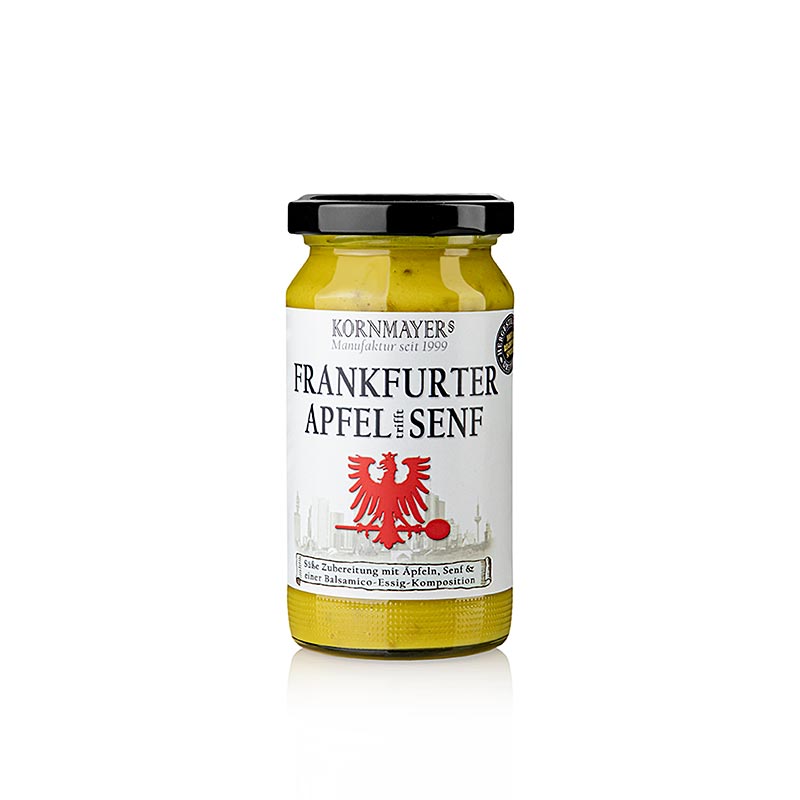 Kornmayer - mostarda de maca de Frankfurt, doce - 210ml - Vidro