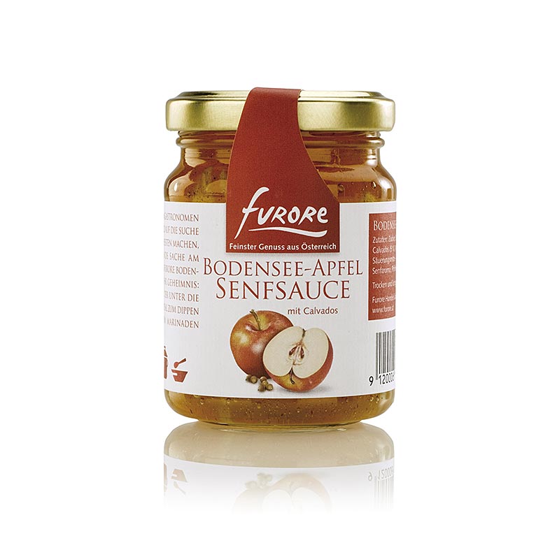 Kehebohan - saus mustard apel, dengan Calvados - 130ml - Kaca