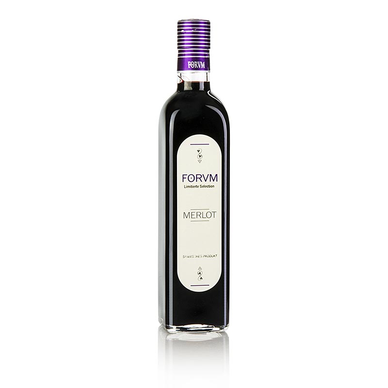 Merlot Essig, FORVM - 500 ml - Flasche Merlot Essig, FORVM - 500 ml - Flasche